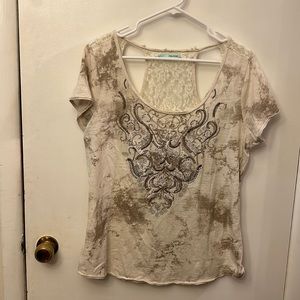 Maurice’s Women’s Top Cream Size XXL